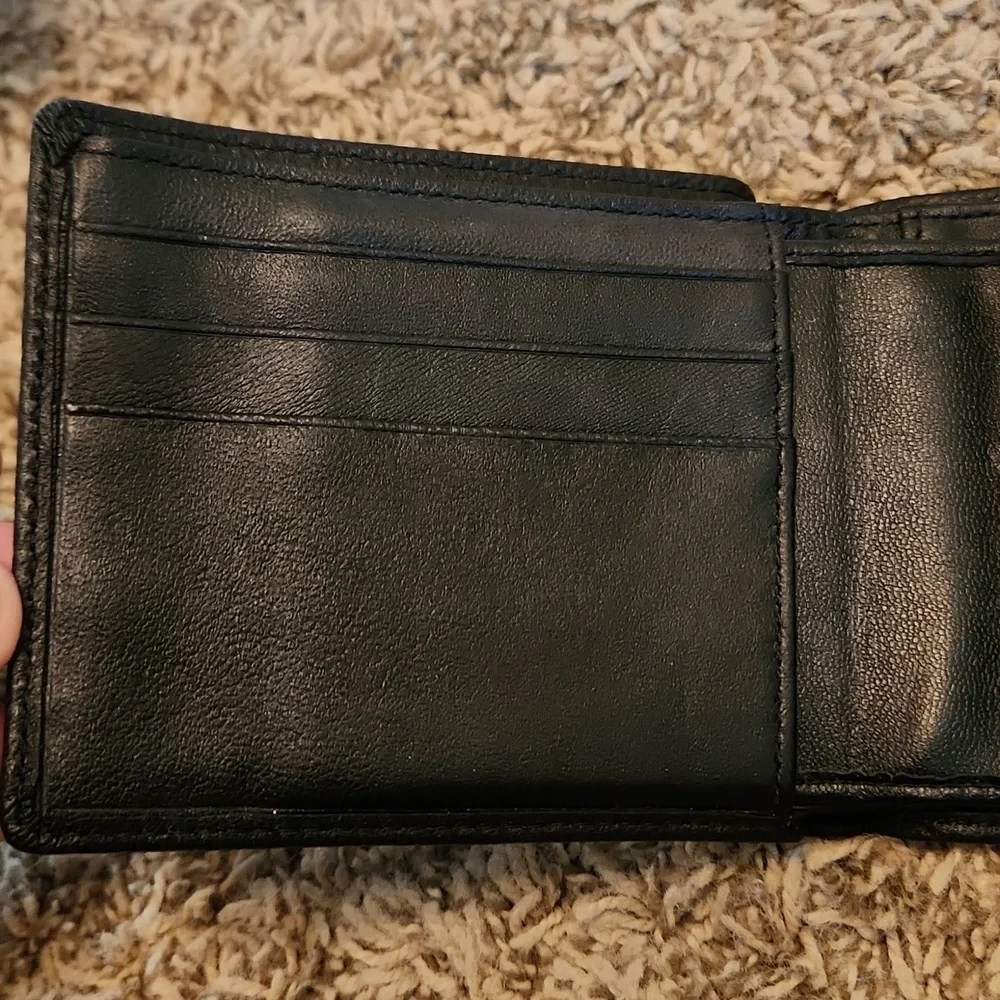 Brookstone Digital Leather Wallet